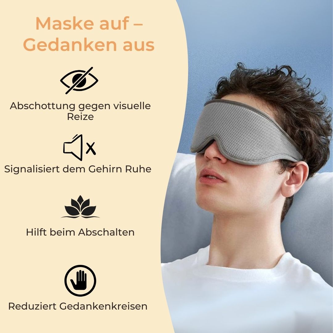 3D Lieblings-Schlafmaske
