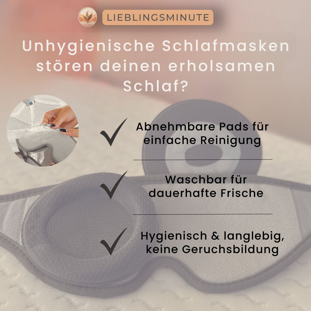 3D Lieblings-Schlafmaske